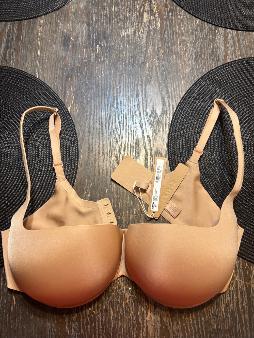 SKIMS ultimate push up balconette clay 36D Bra NWT